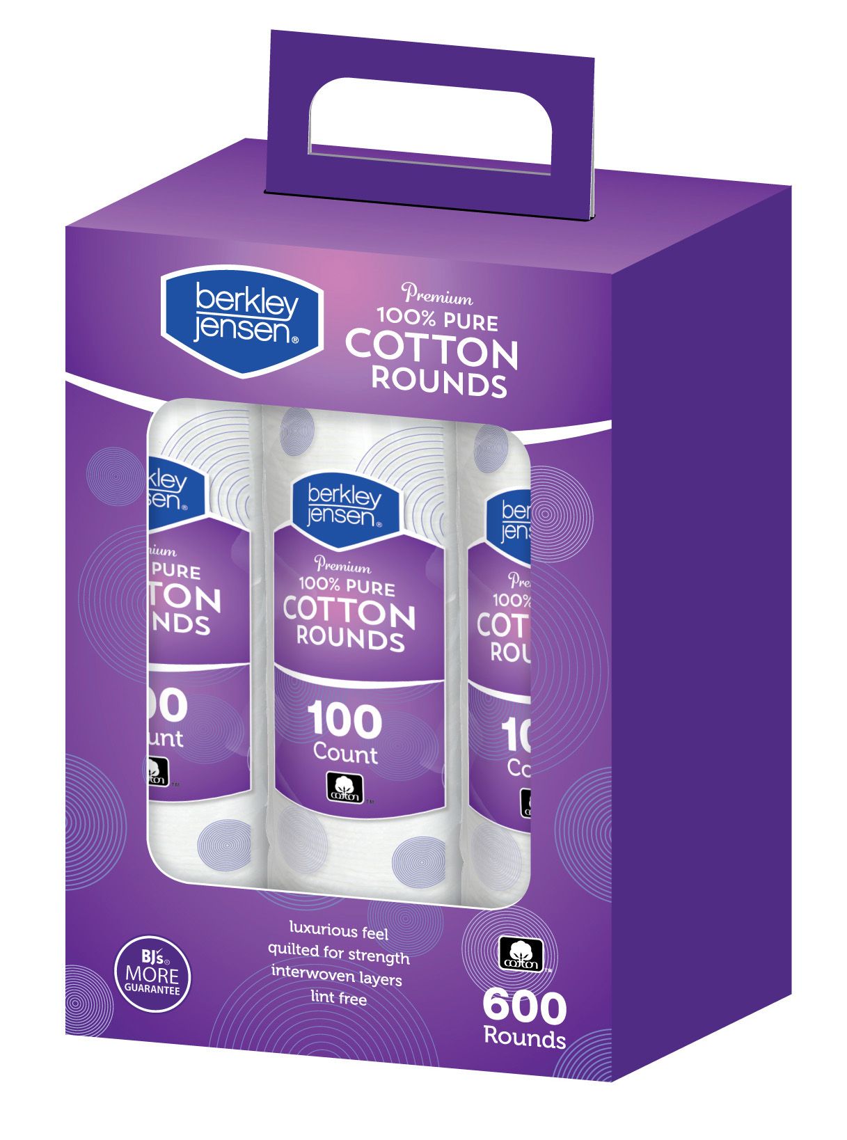 Equate Beauty Cotton Rounds, 300 Ct
