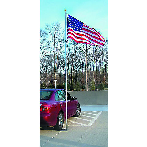 Annin 19' Telescoping Flagpole and 60" x 36" American Flag