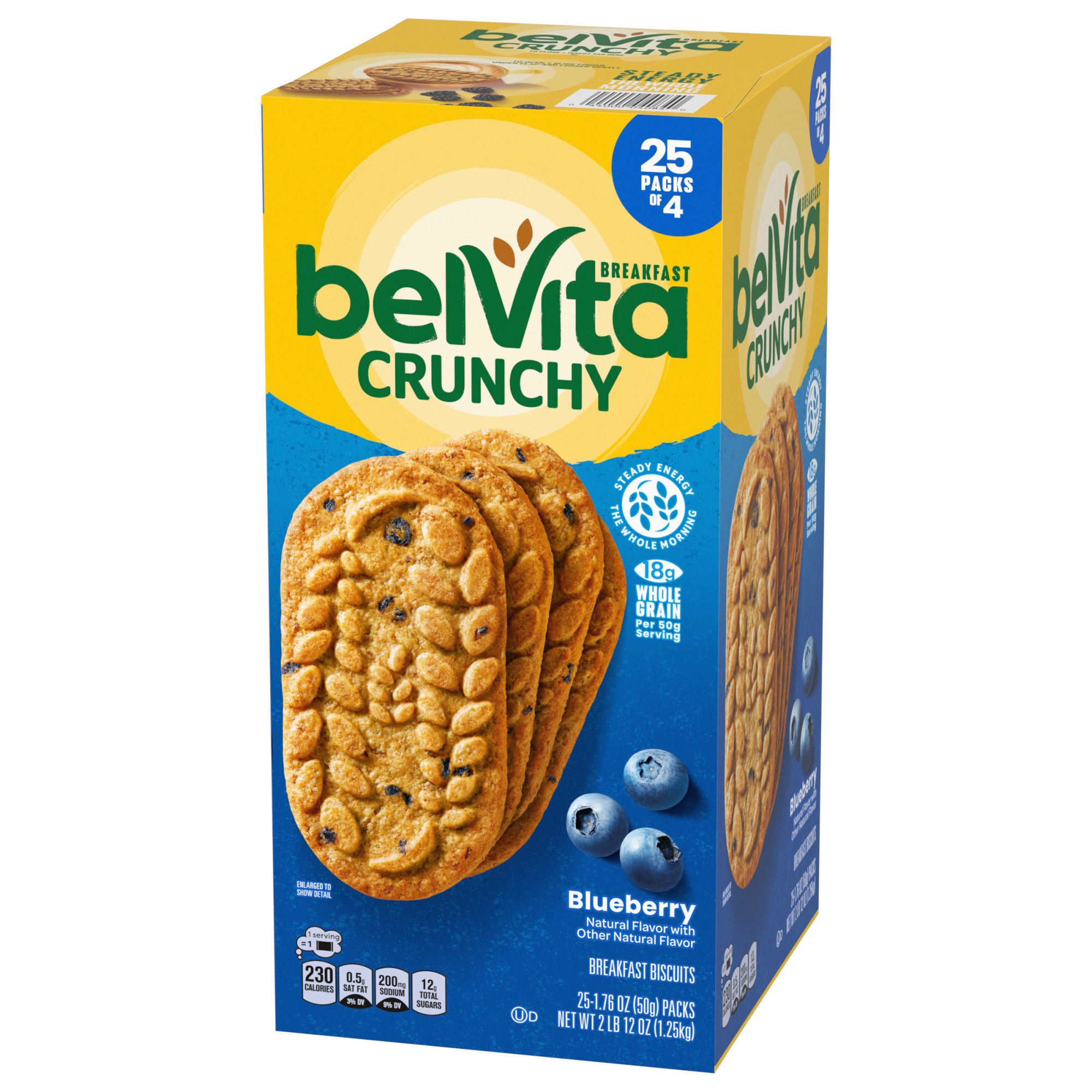 belVita Blueberry Breakfast Biscuits, 25 ct.