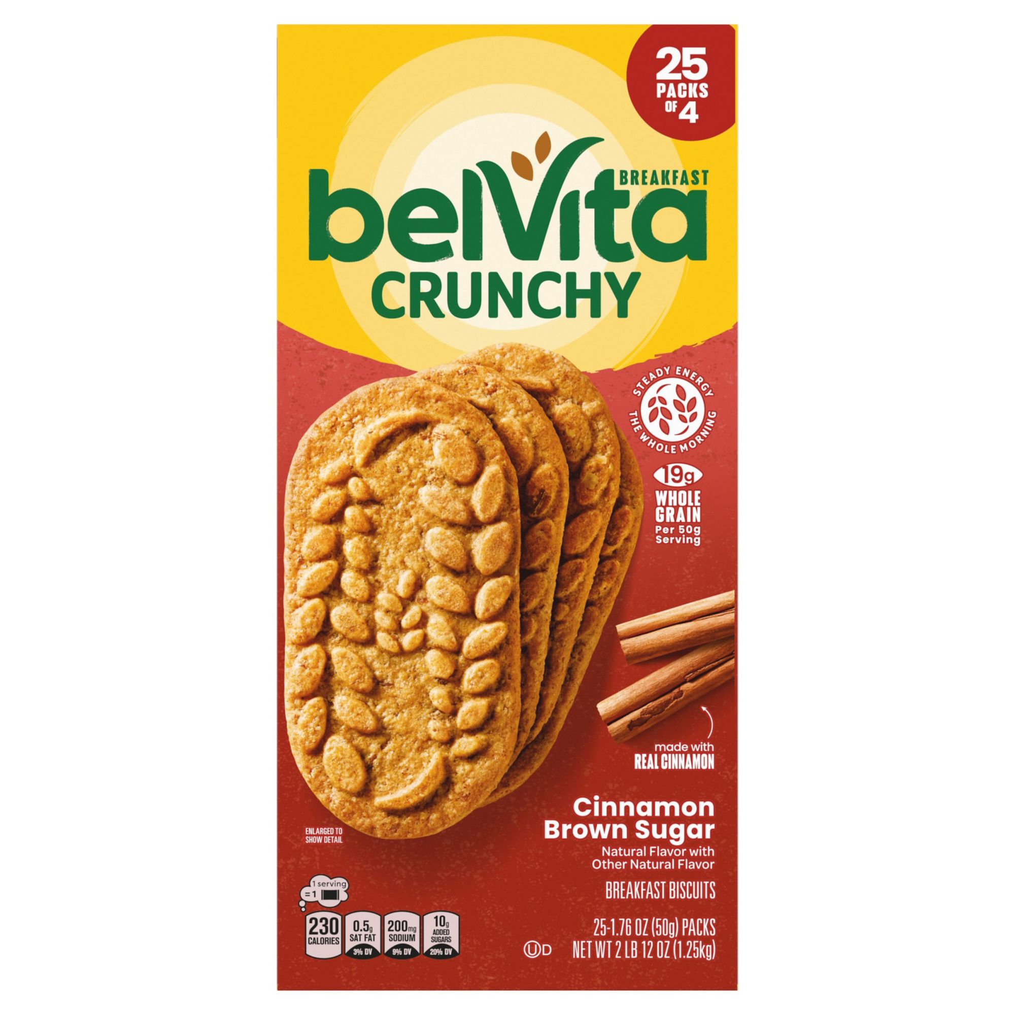 LOT DE 10 - BELVITA Original Biscuits petit-déj brut 5 céréales