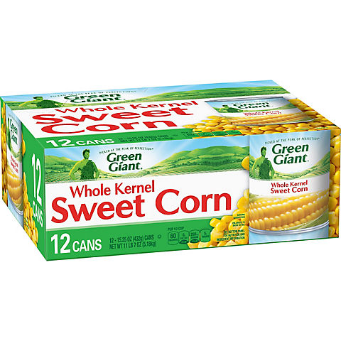 Green Giant Whole Kernel Sweet Corn, 12 pk./15.25 oz.