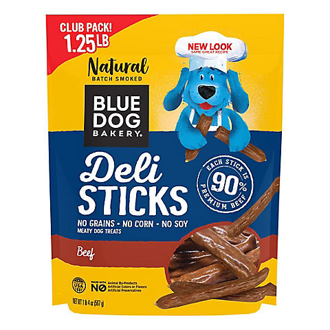 Blue Dog Bakery Deli Beef Sticks for Dogs, 1.25 lbs.