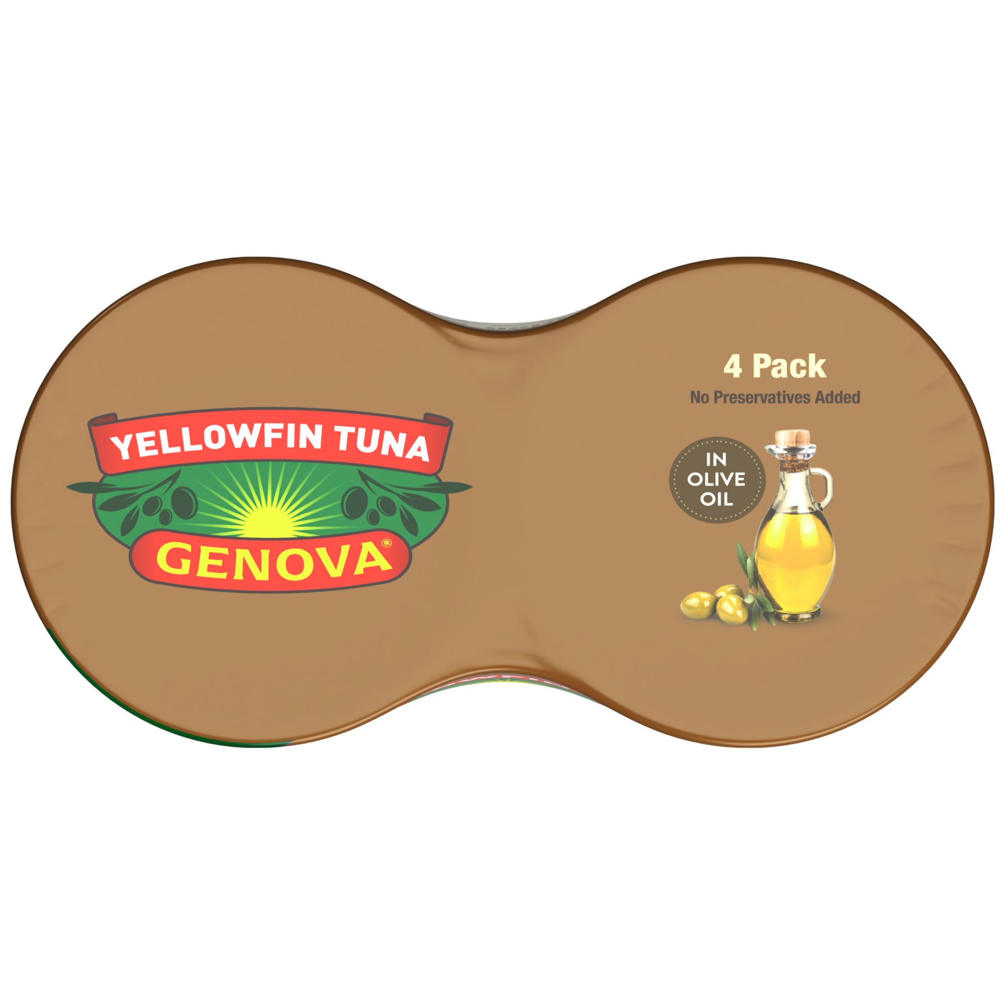 Genova Premium Yellowfin Tuna in Olive Oil, Cans, 8 pk./5 oz.
