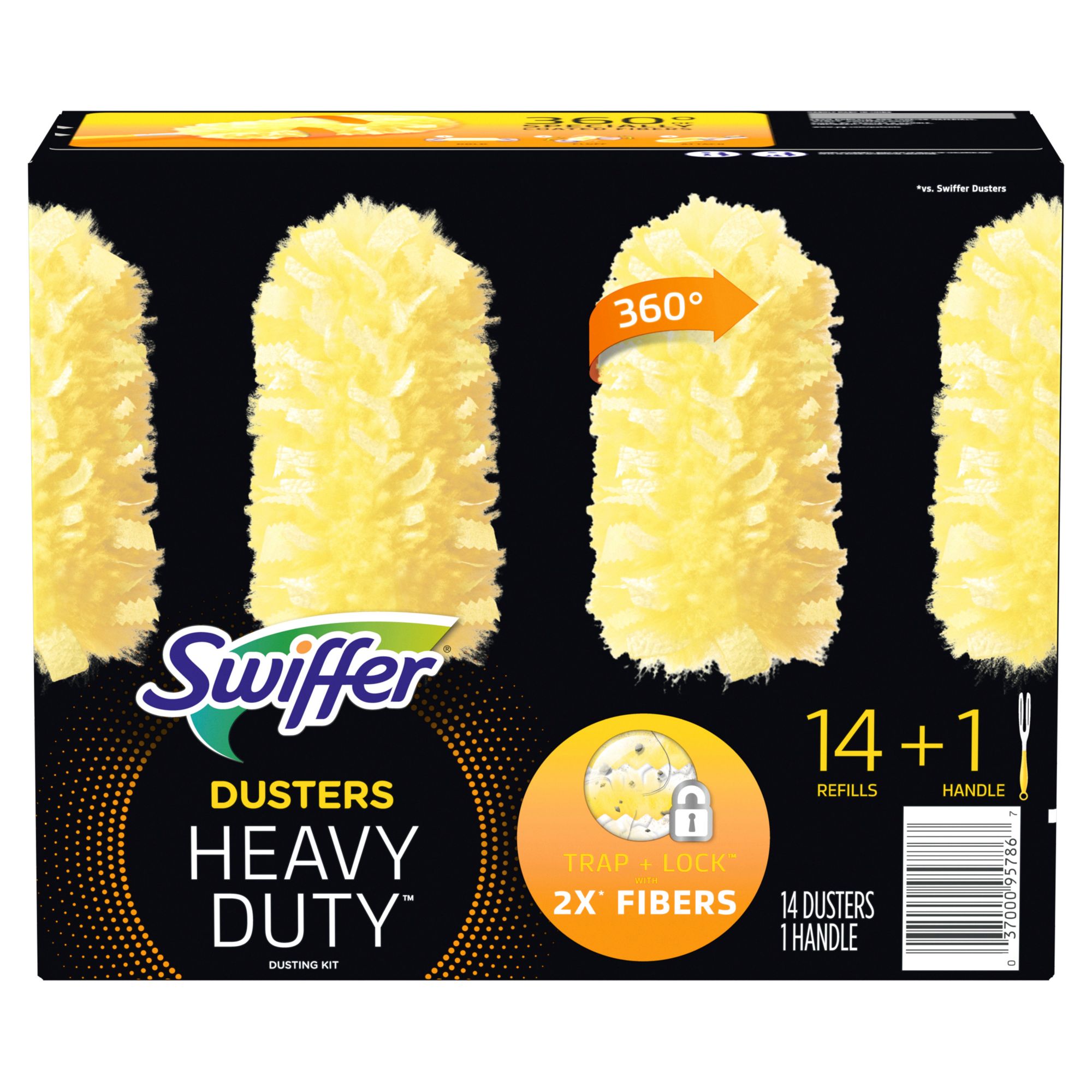 Swiffer Duster Heavy Duty Starter Kit with 2 Refills 