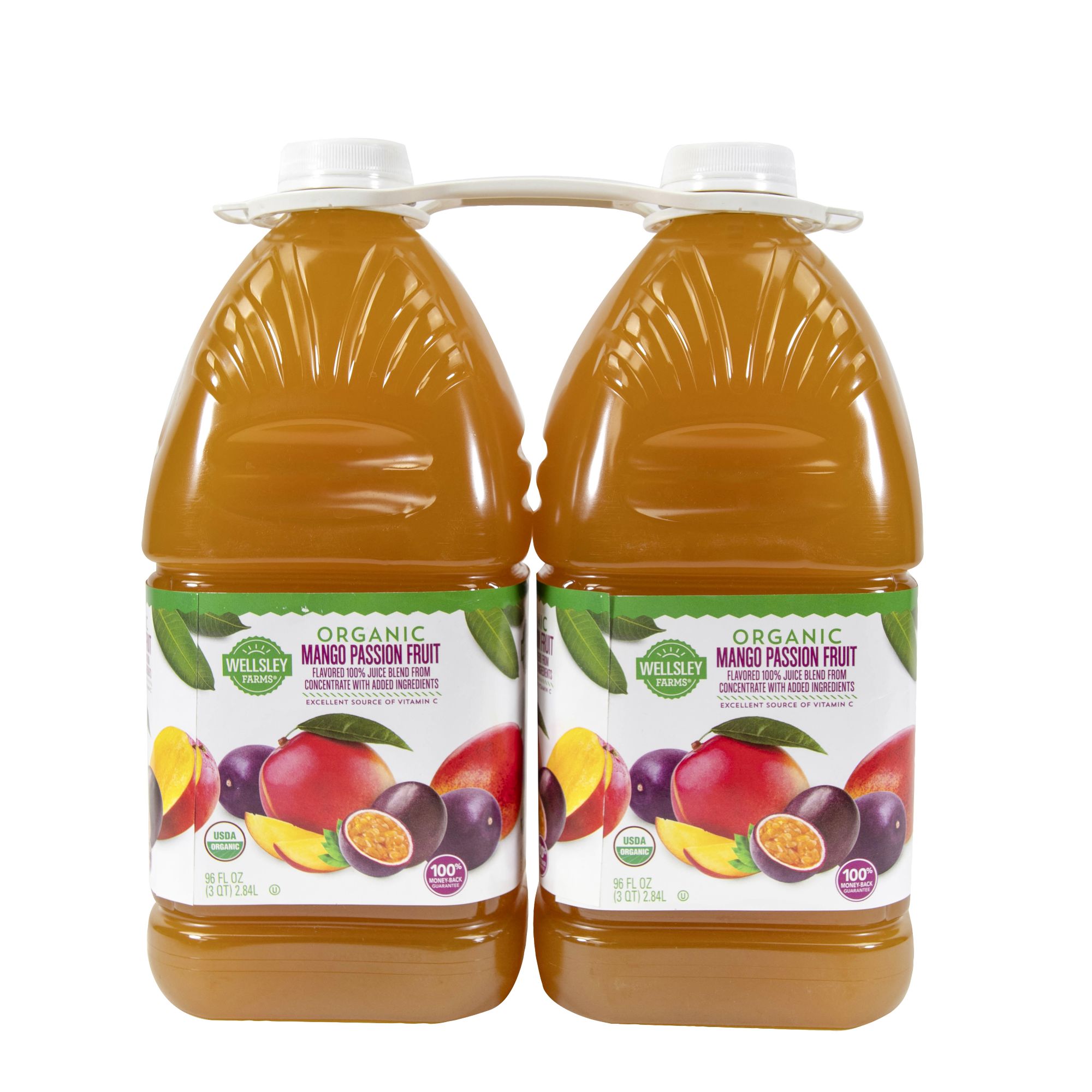 Wellsley Farms Organic Mango Passion Fruit Juice