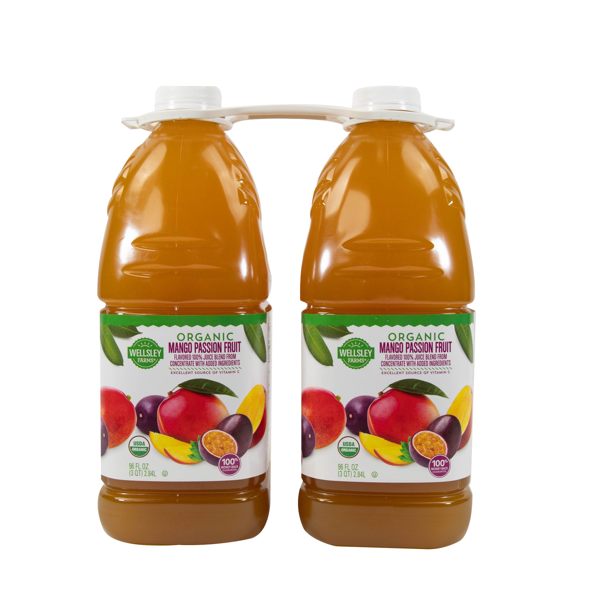  Wellsley Farms Organic Honeycrisp Apple Juice, 2 pk