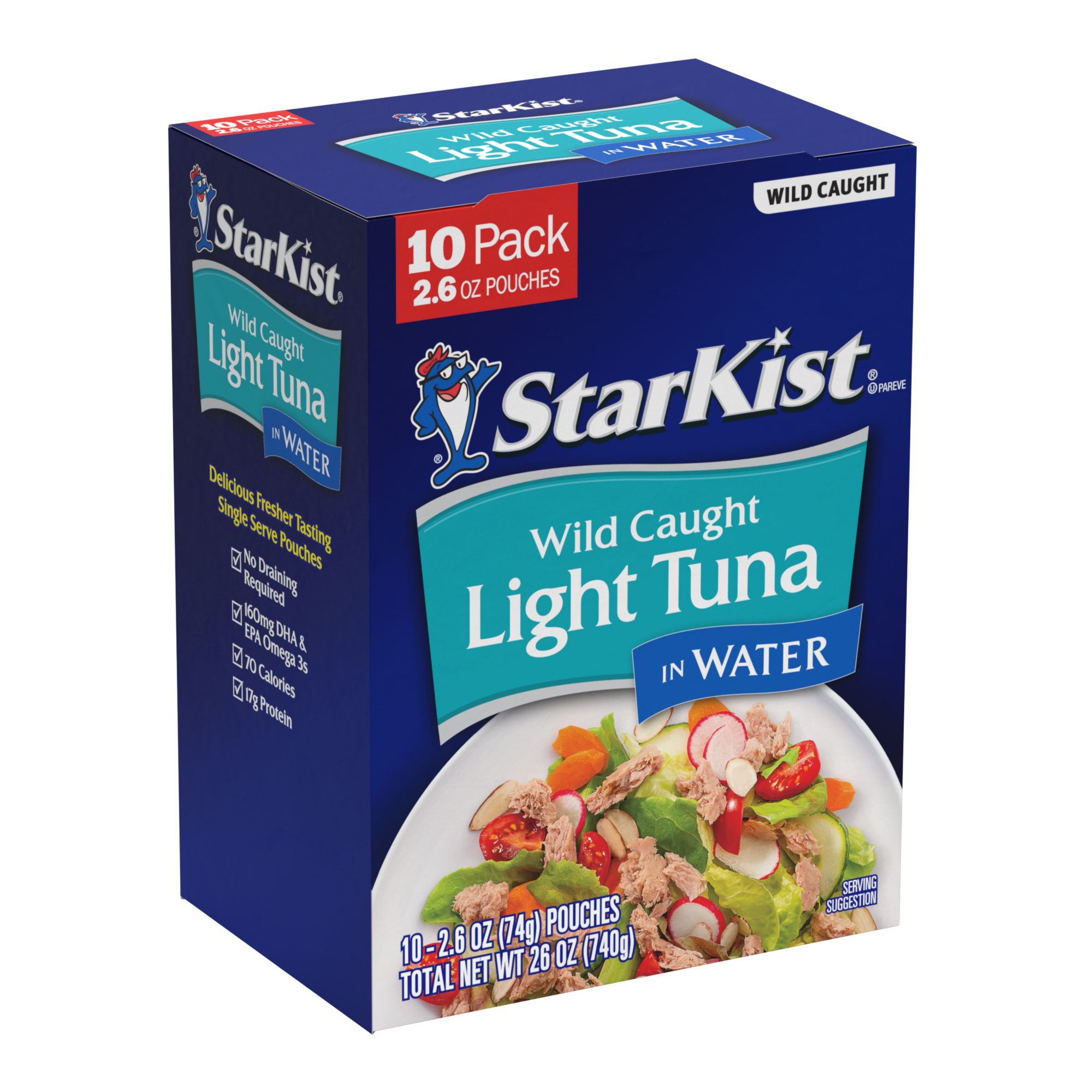 StarKist Lunch To-Go Chunk Light Mix Your Own Tuna Salad - (Pack of 5)