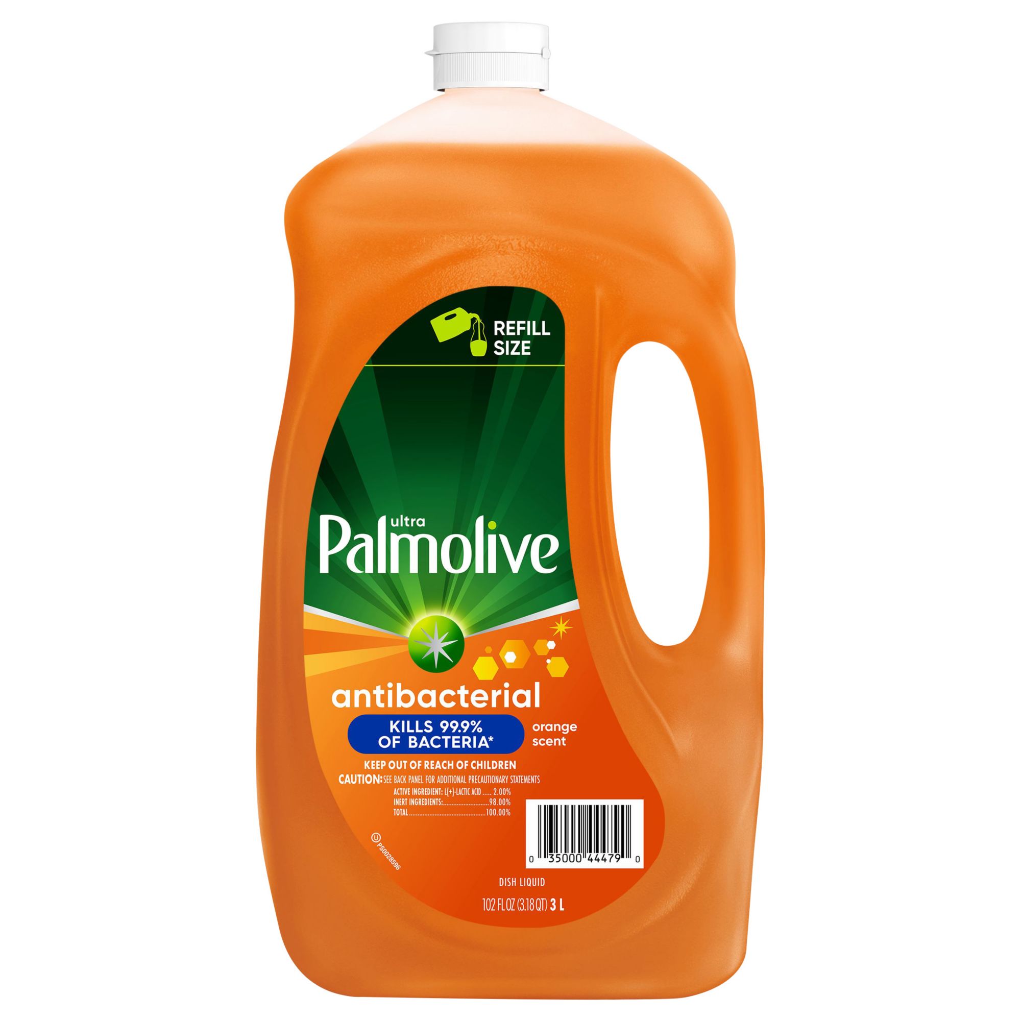 Palmolive Ultra Liquid Dish Soap Detergent, Orange Citrus Scent, 961-mL