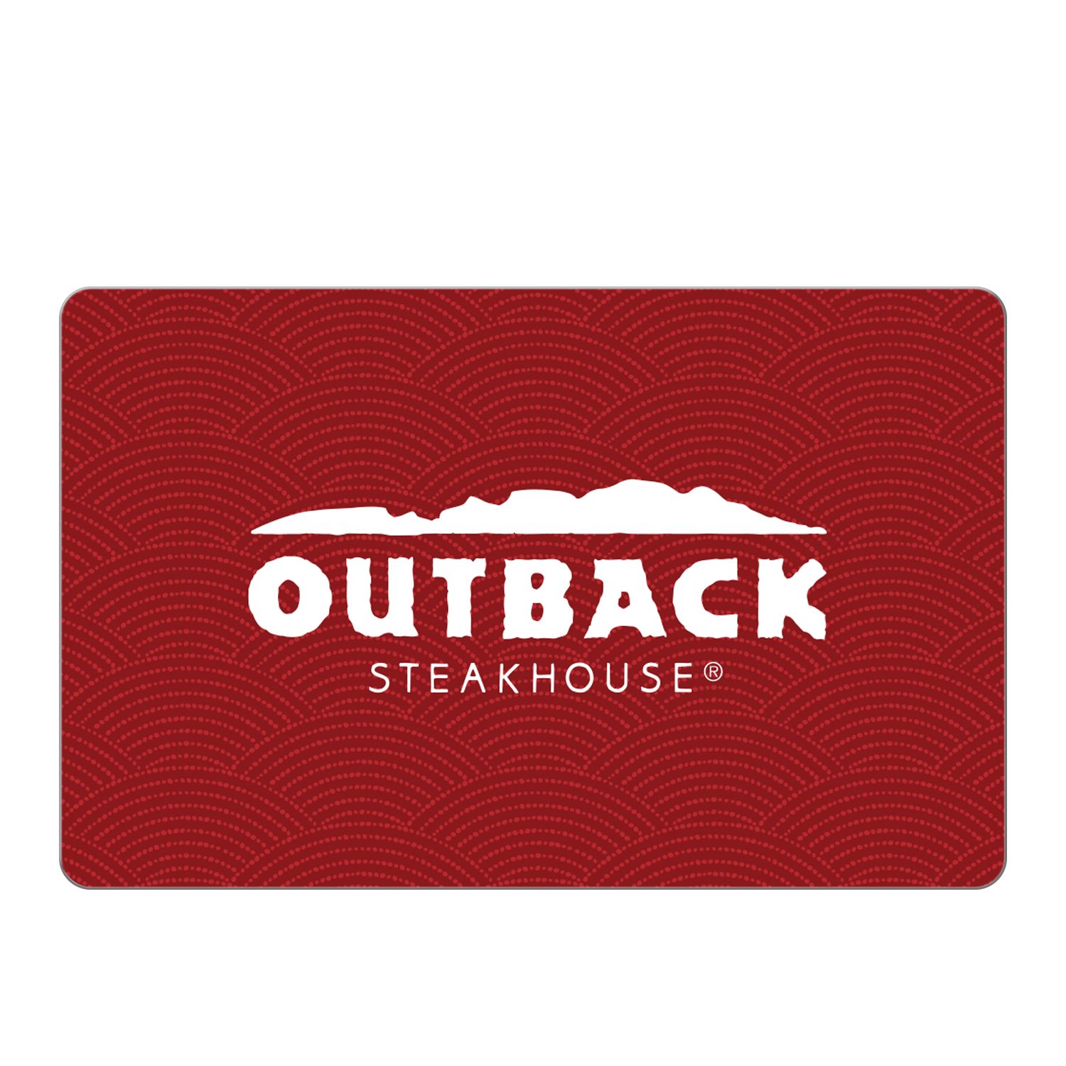 25 Outback Steakhouse Gift Card Bjs Wholesale Club