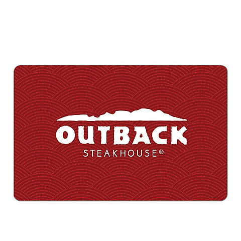 $25 Outback Steakhouse Gift Card