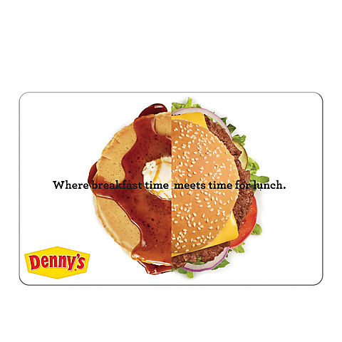 $25 Denny's Gift Card