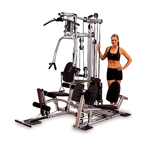 Powerline Home Gym with Functional Training Arms and Leg Press Attachment