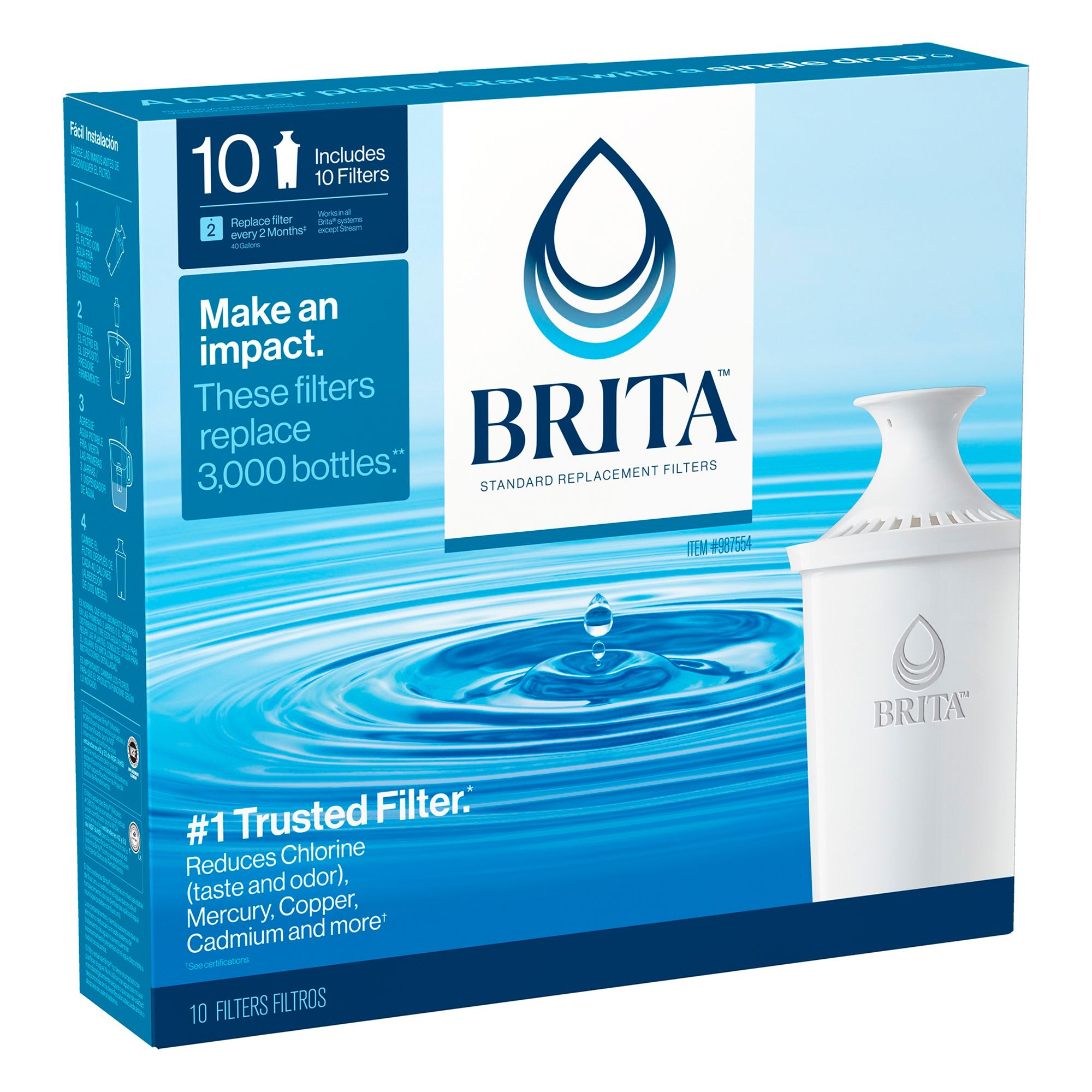 Brita Pour-Through Pitcher Replacement Filter