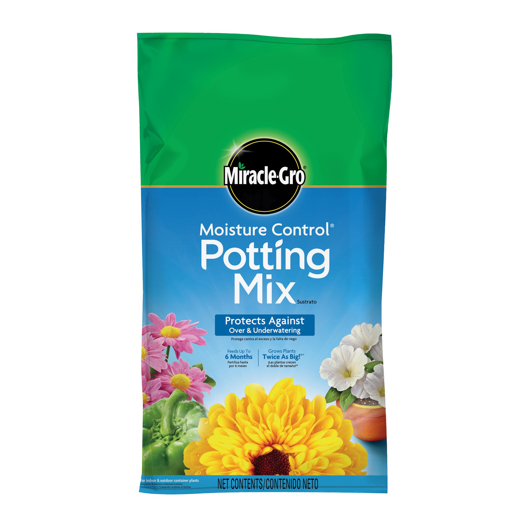 Miracle Gro Moisture Control Potting Mix 55 Qt Bjs Wholesale Club