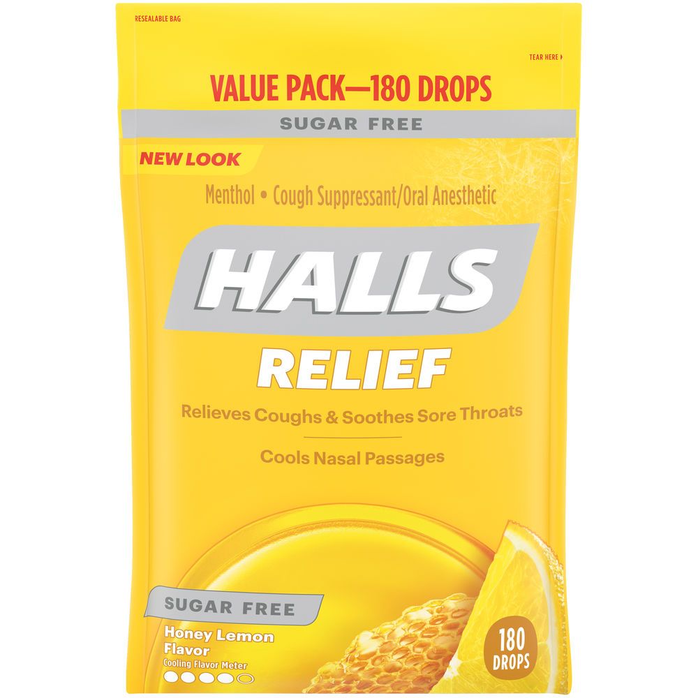 Halls Cough Drops Logo