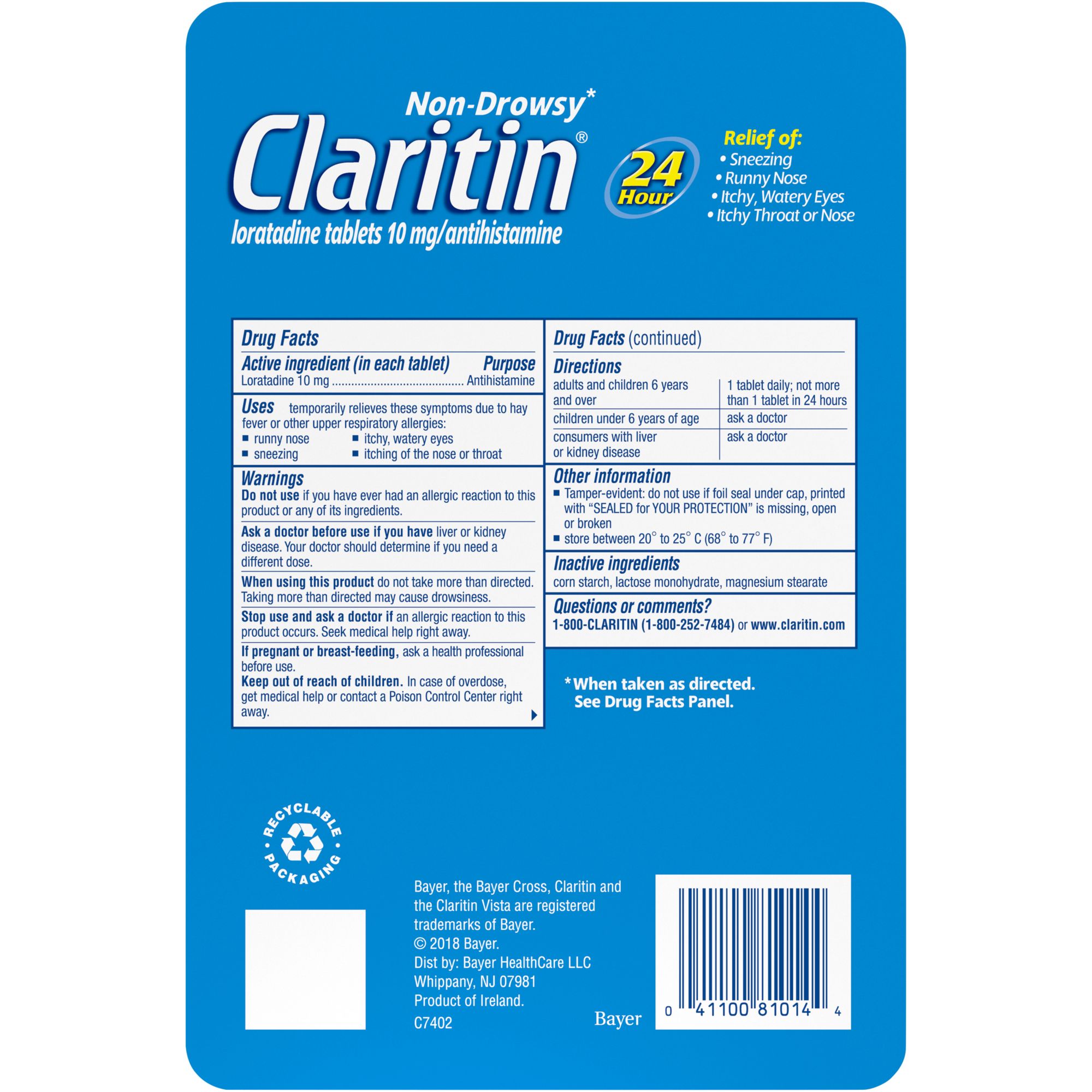 claritin reditabs cost