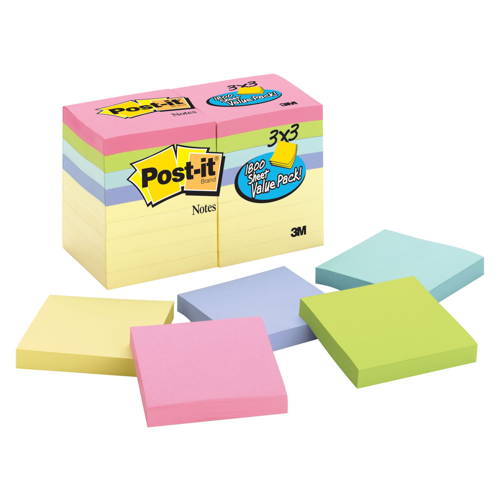 32 Pack Black Sticky Notes 3 X 3 Inch Black Post it Note 50 Sheets/Pad Easy  Post Notes for Office, School, Home