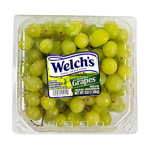 Seedless Green Grapes, 3 lb.