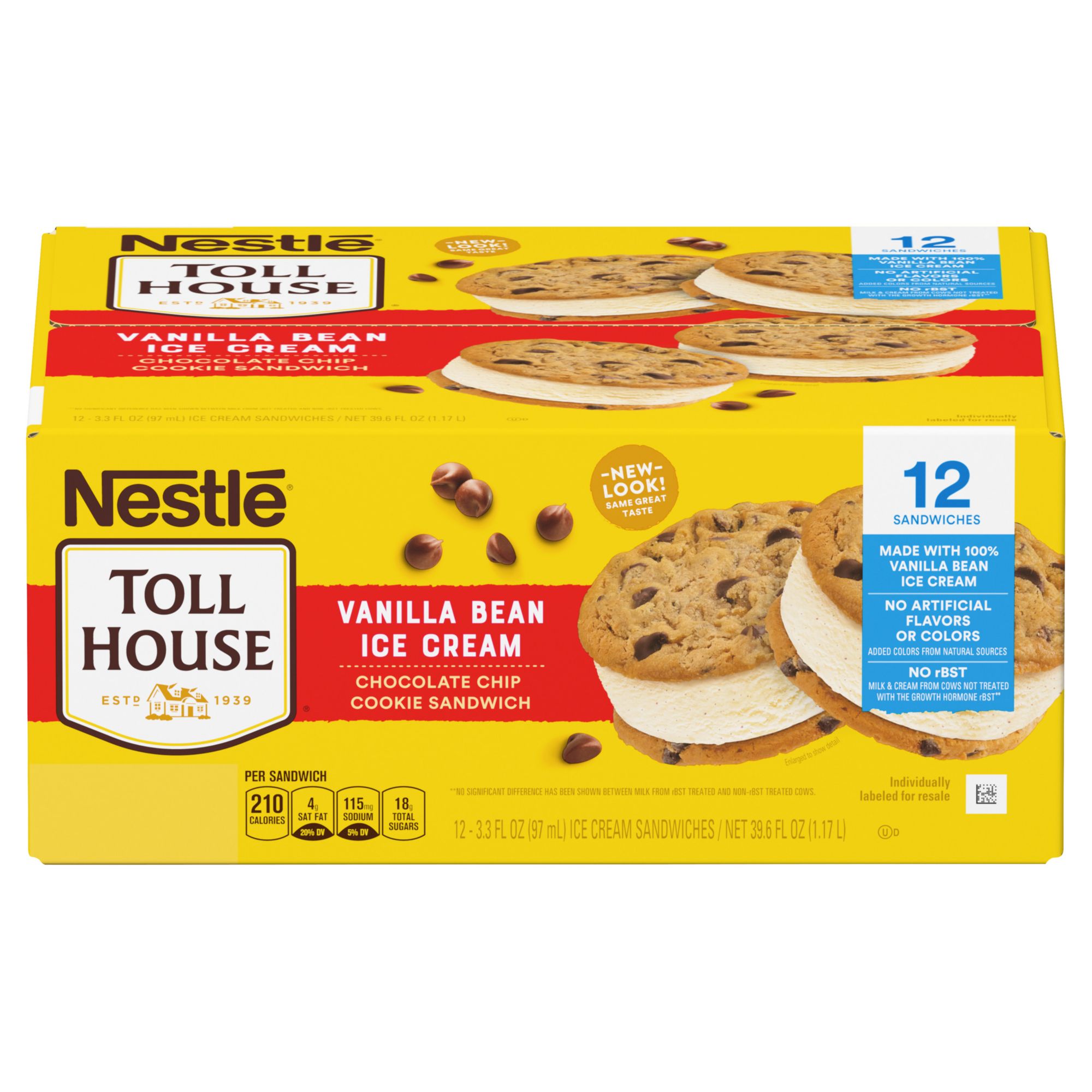 NESTLÉ® Toll House® Vanilla Chocolate Chip Cookie Sandwiches