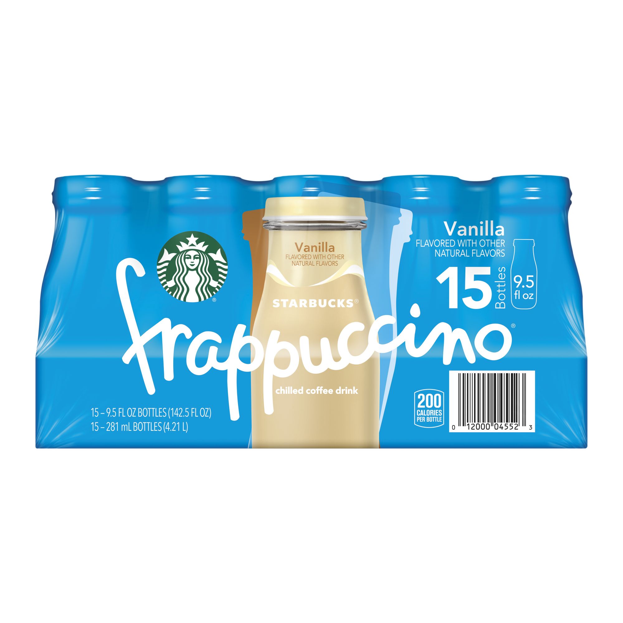 Starbucks vanilla on sale frappuccino bottle