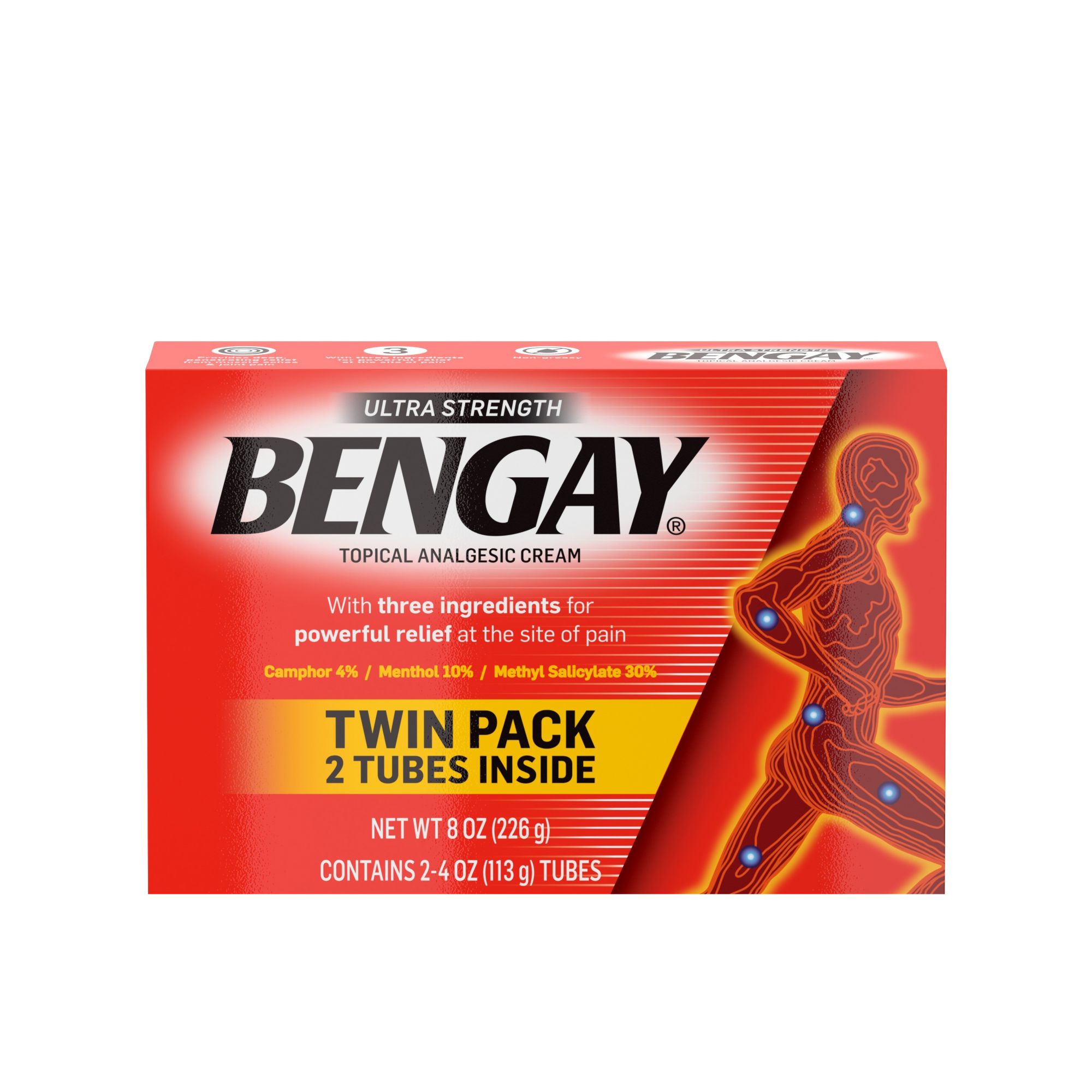 Ultra Strength Bengay Cream, Pain Relief