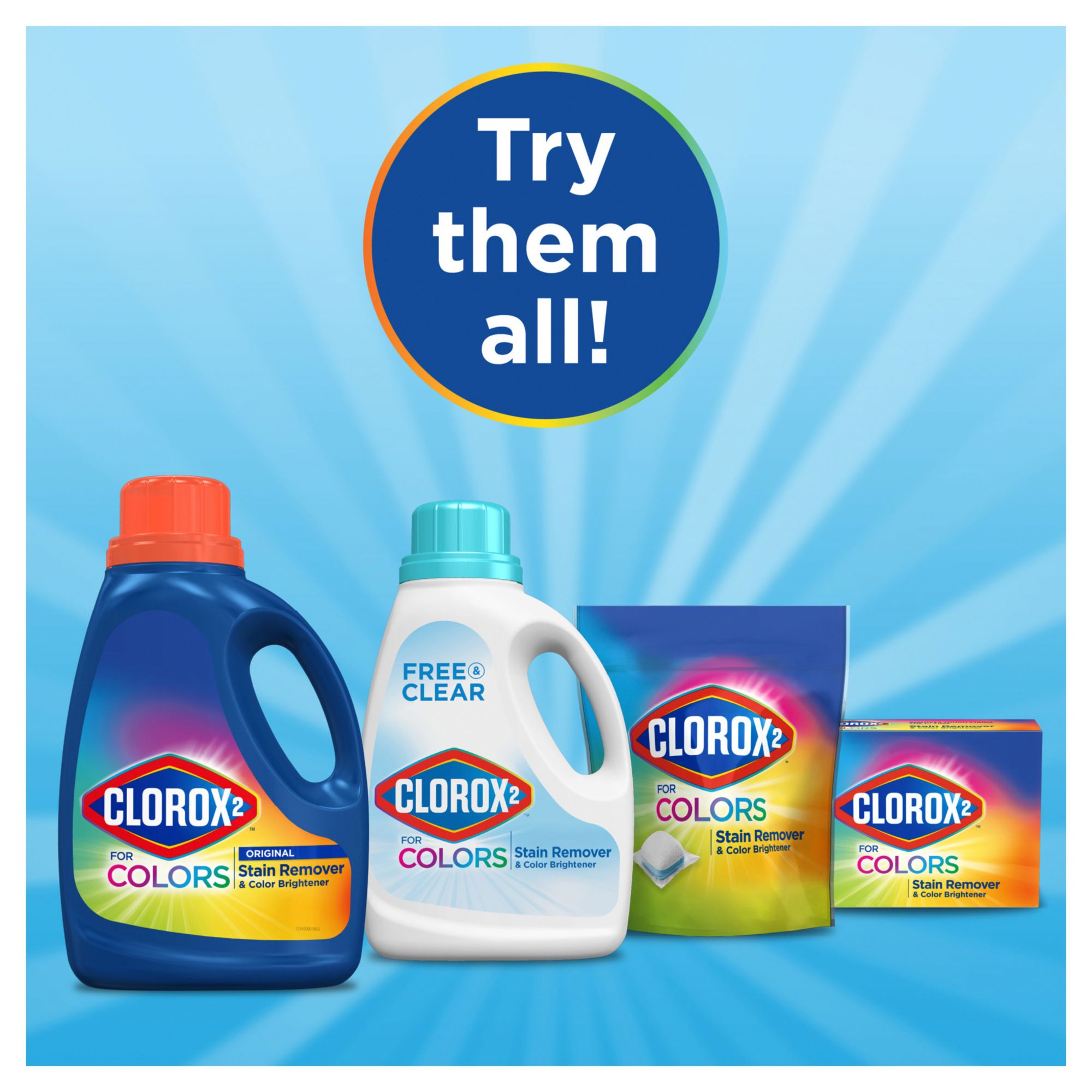 Clorox 2 For Colors - Free & Clear Stain Remover And Color