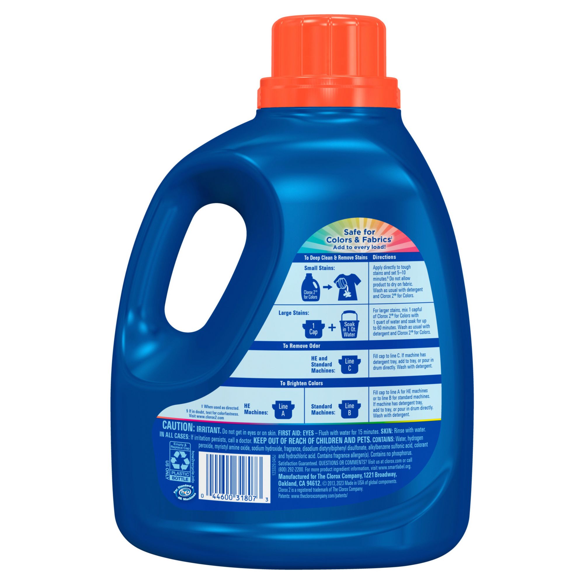 Clorox 2 Original for Colors 88-fl oz Laundry Stain Remover in the Laundry  Stain Removers department at