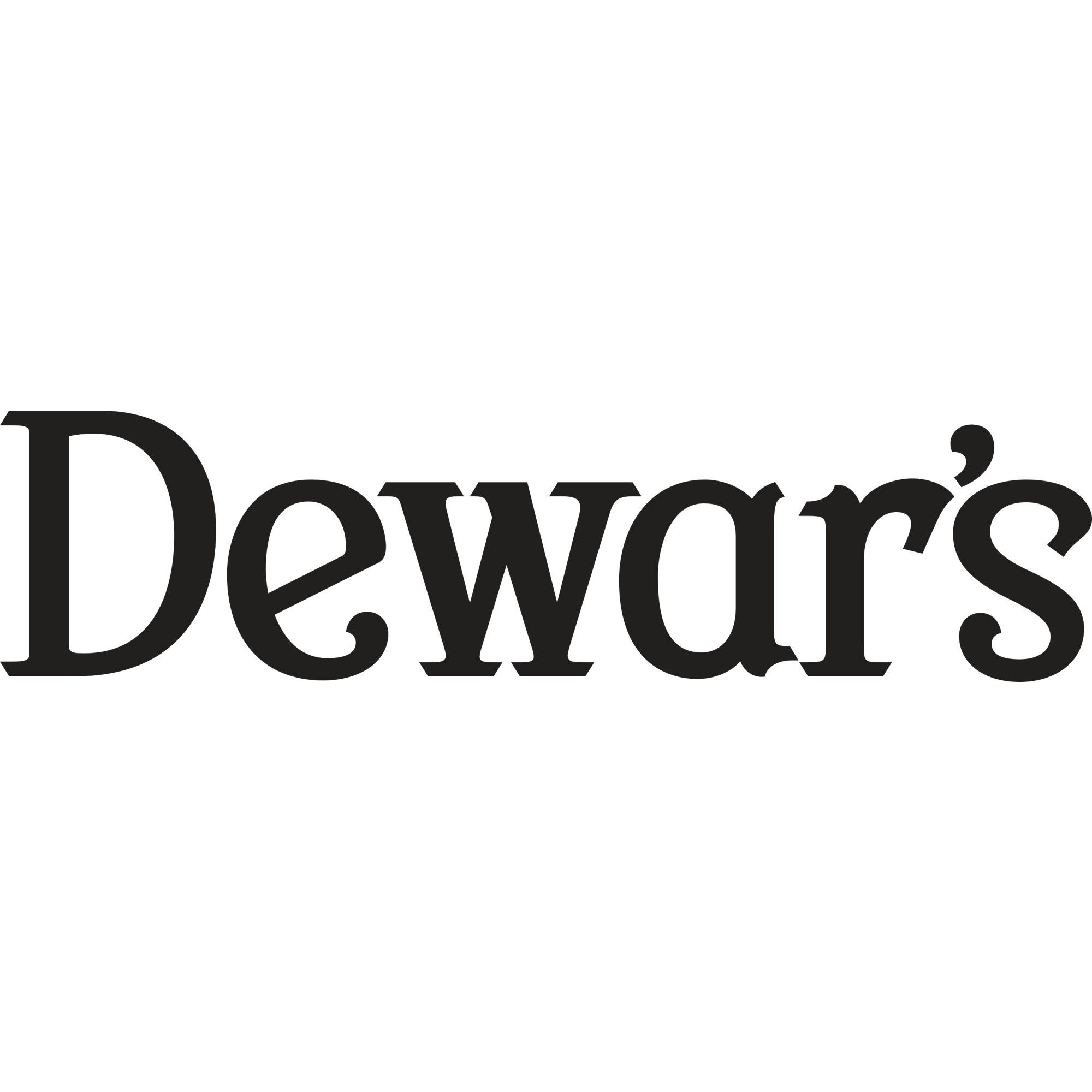 Dewar's Aged 12 Years Double 1st Fill Bourbon Casks Blended Scotch Whisky, 750ml