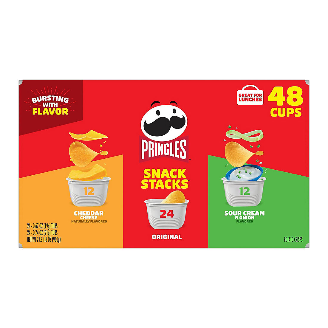Pringles Snack Stacks Variety Pack
