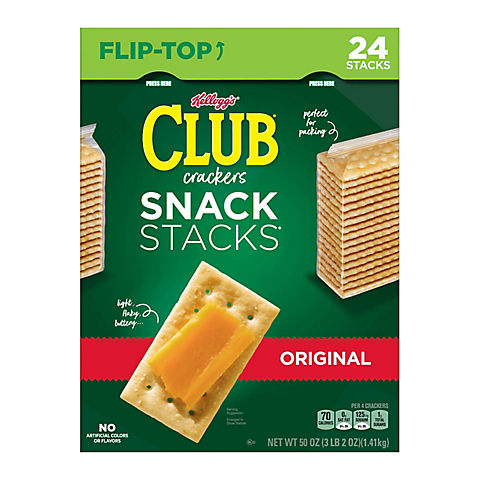 Keebler Club Cracker Snack Stacks, 24 ct.
