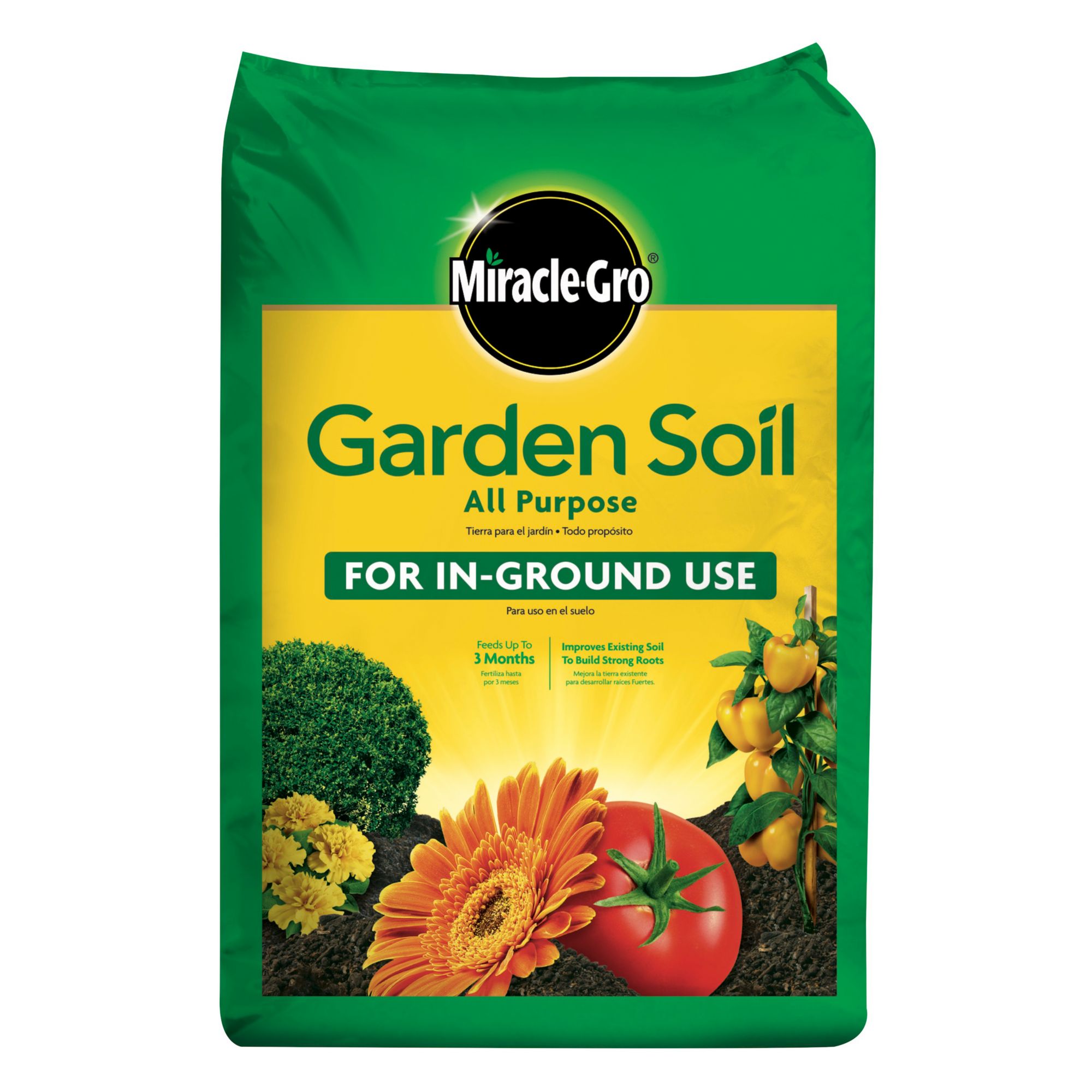 Miracle Gro Garden Soil For Flowers Vegetable 1 Cu Ft Bjs Wholesale Club