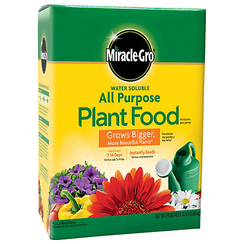 Miracle-Gro Water Soluble All Purpose Plant Food, 12.5 lbs.