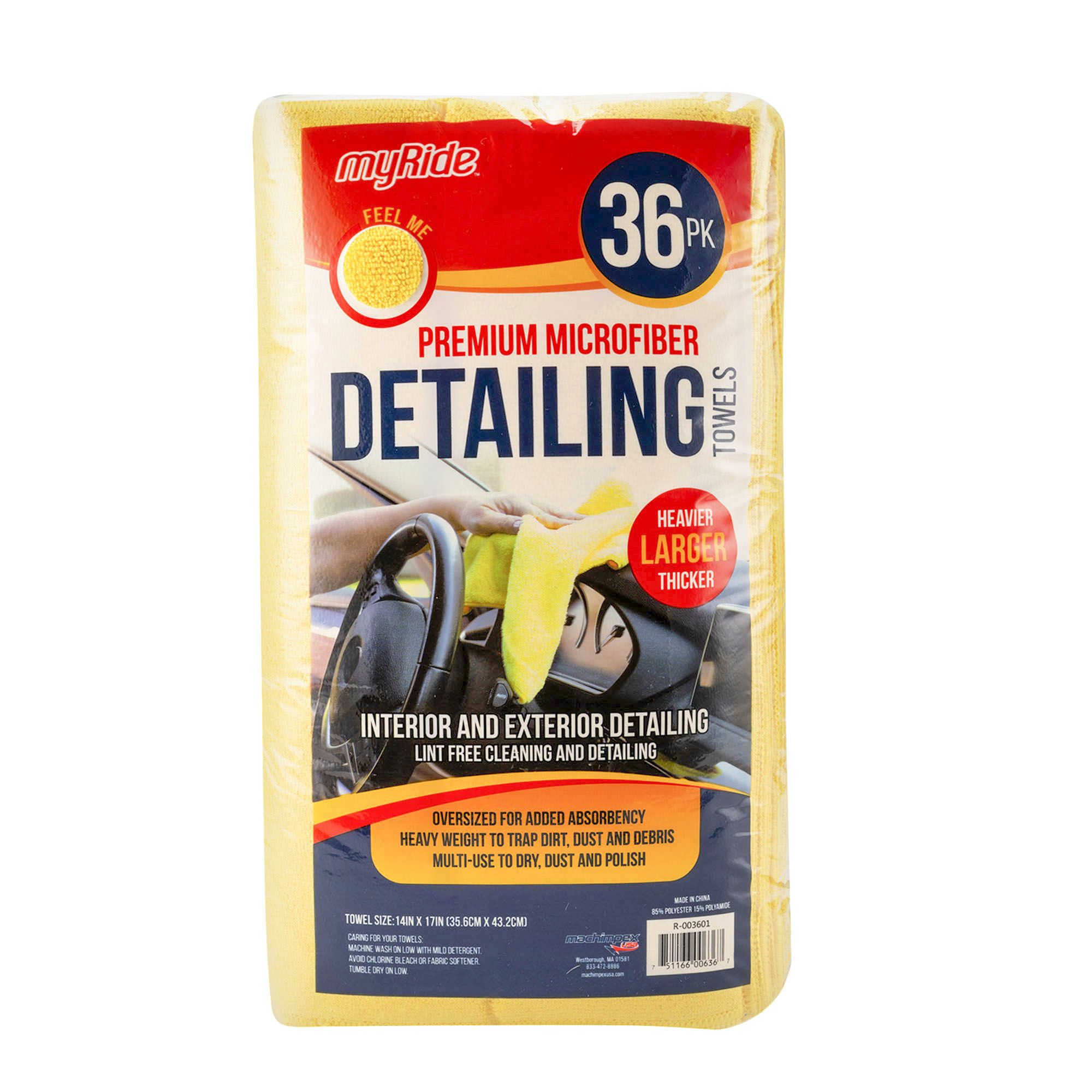 Premium Microfiber Detailing Cloths