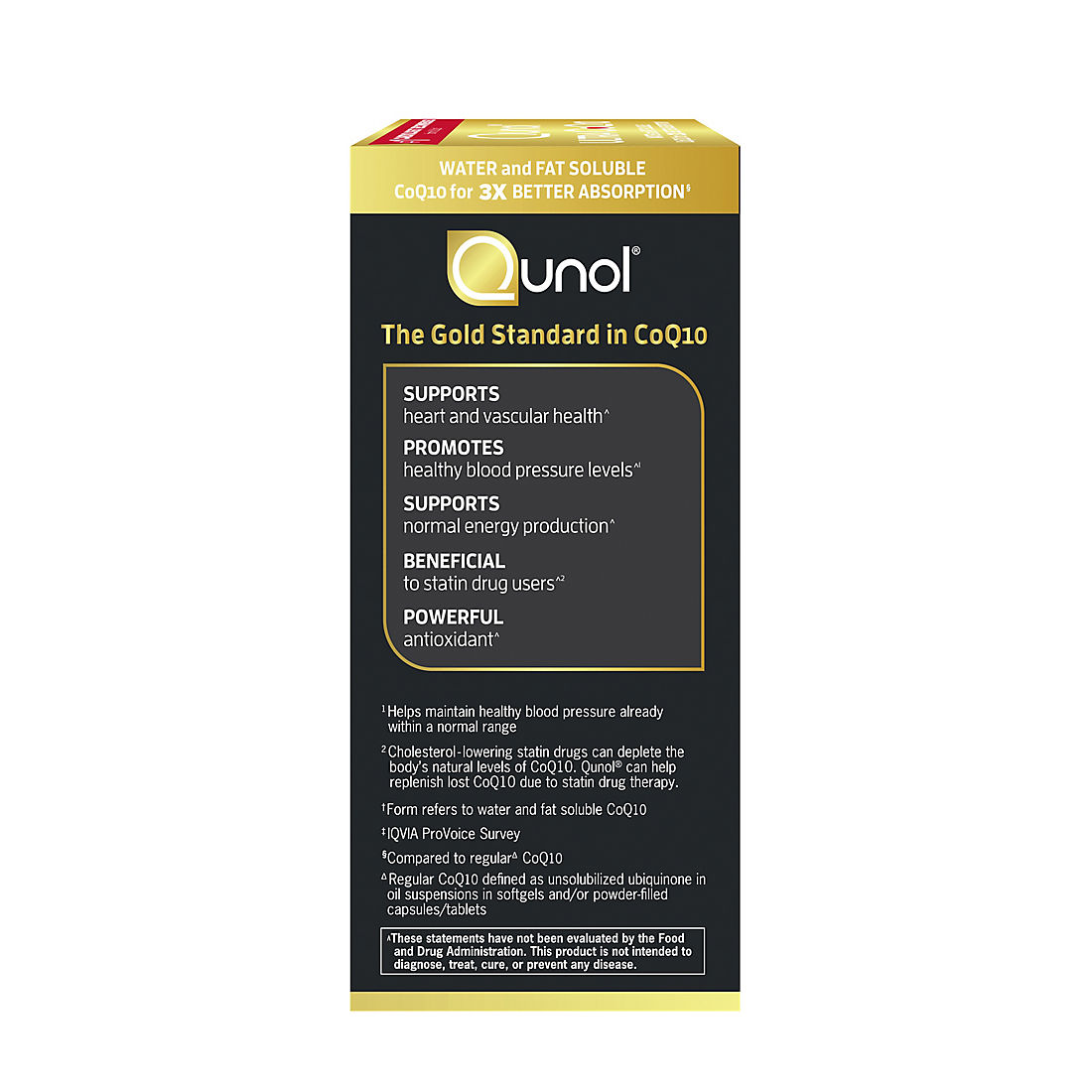 Qunol Ultra Coenzyme Q10 (CoQ10) 100mg Softgels, 120 Ct. | BJ's Wholesale Club Qunol Ultra Coenzyme Q10 (CoQ10) 100mg Softgels, 120 Ct. | BJ's Wholesale Club