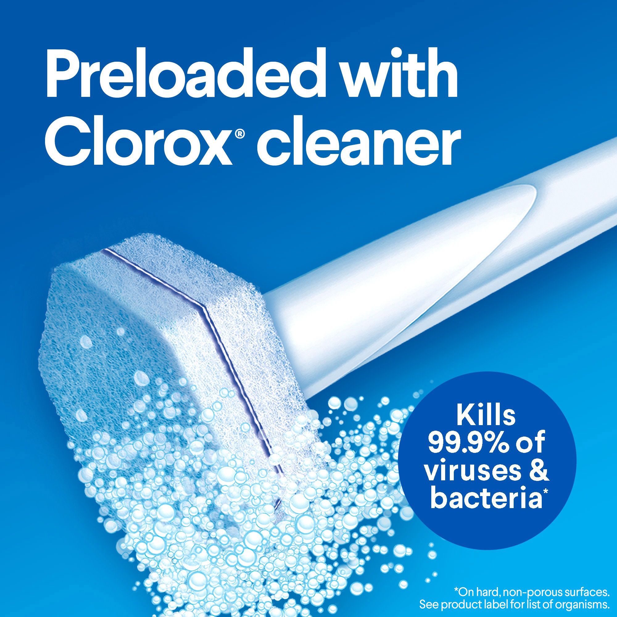 Clorox Toilet Wand Kit - 6 refill heads