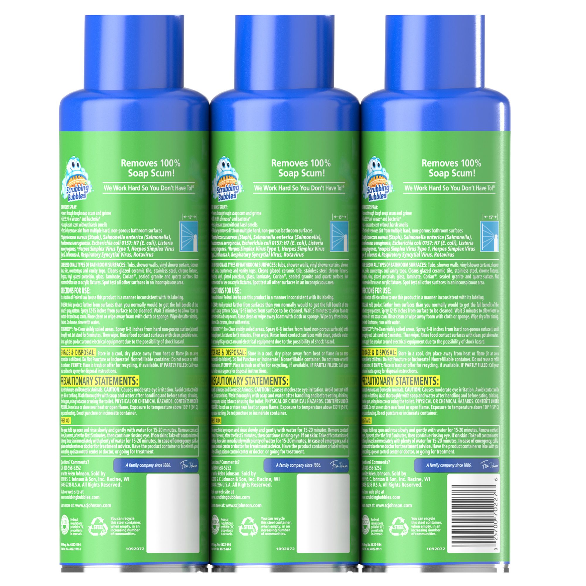 Scrubbing Bubbles Mega Shower Foamer Bathroom Cleaner - Shop All Purpose  Cleaners at H-E-B