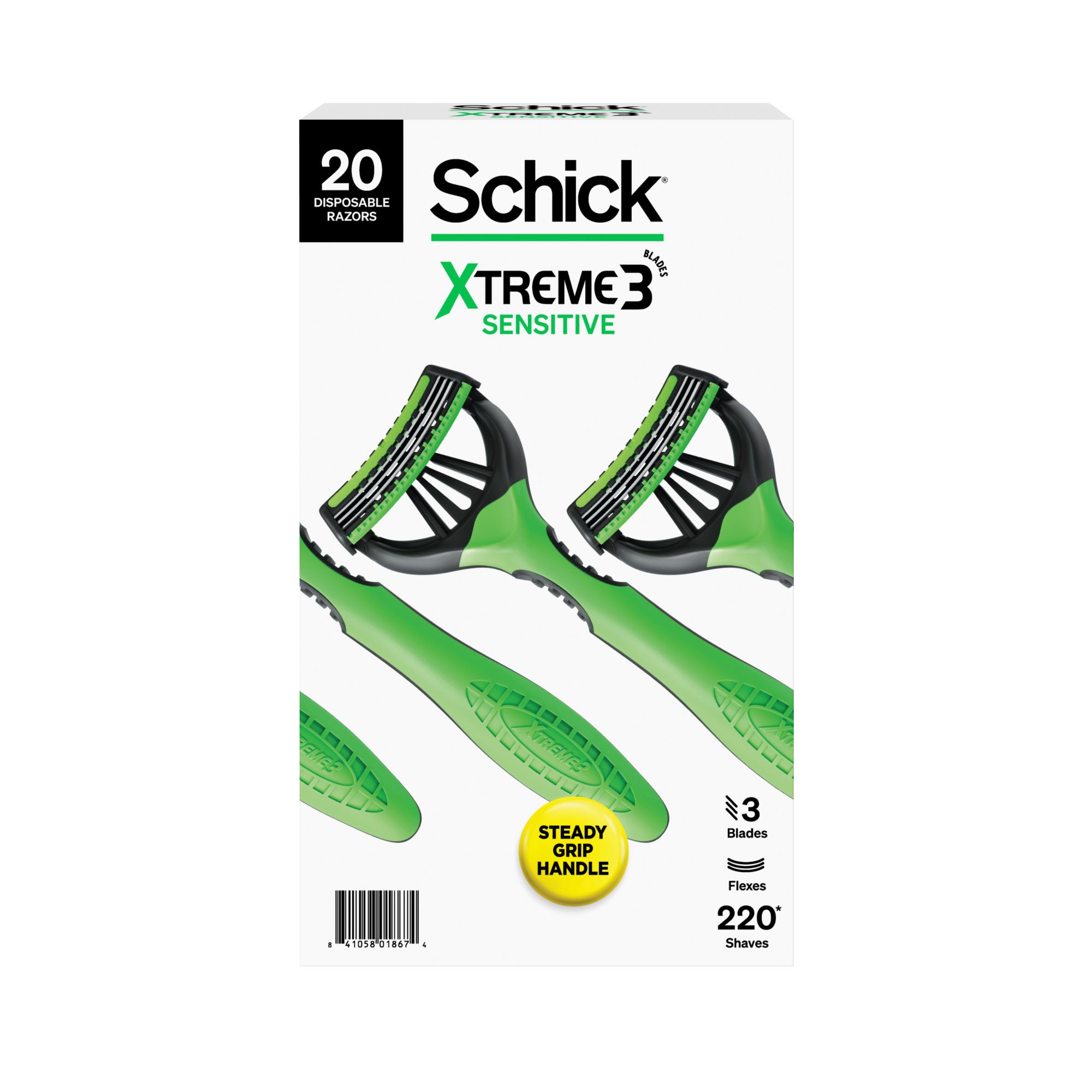 Schick Xtreme 3 Sensitive Razor, 20 ct.