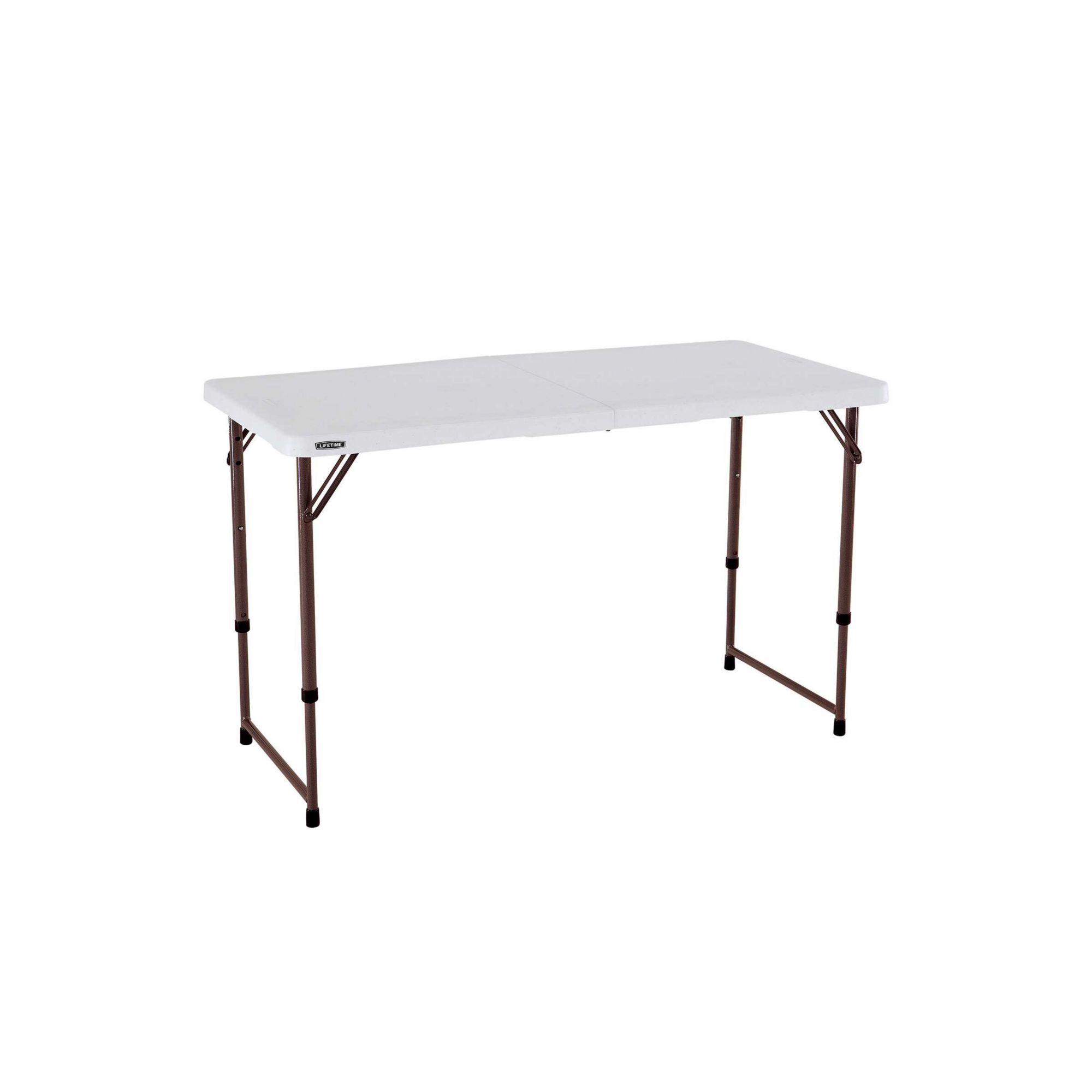 Lifetime 4' Light Fold-in-Half Adjustable Table