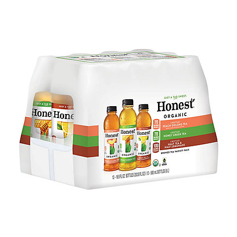 Honest Tea Organic Variety Pack, 12 pk./16.9 oz.