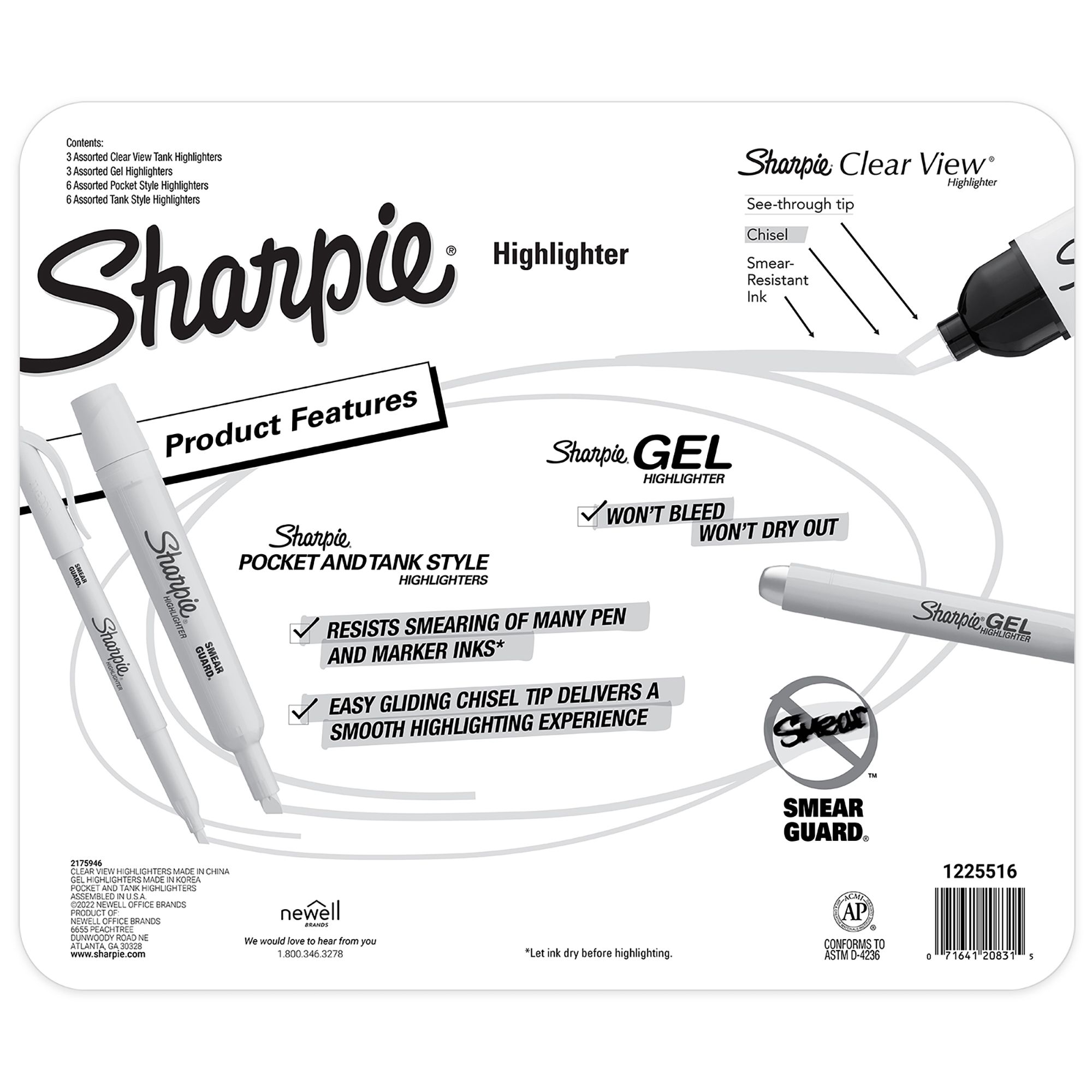 Sharpie Clearview Highlighters - Get Great Value, Give to a Cause! –  www.