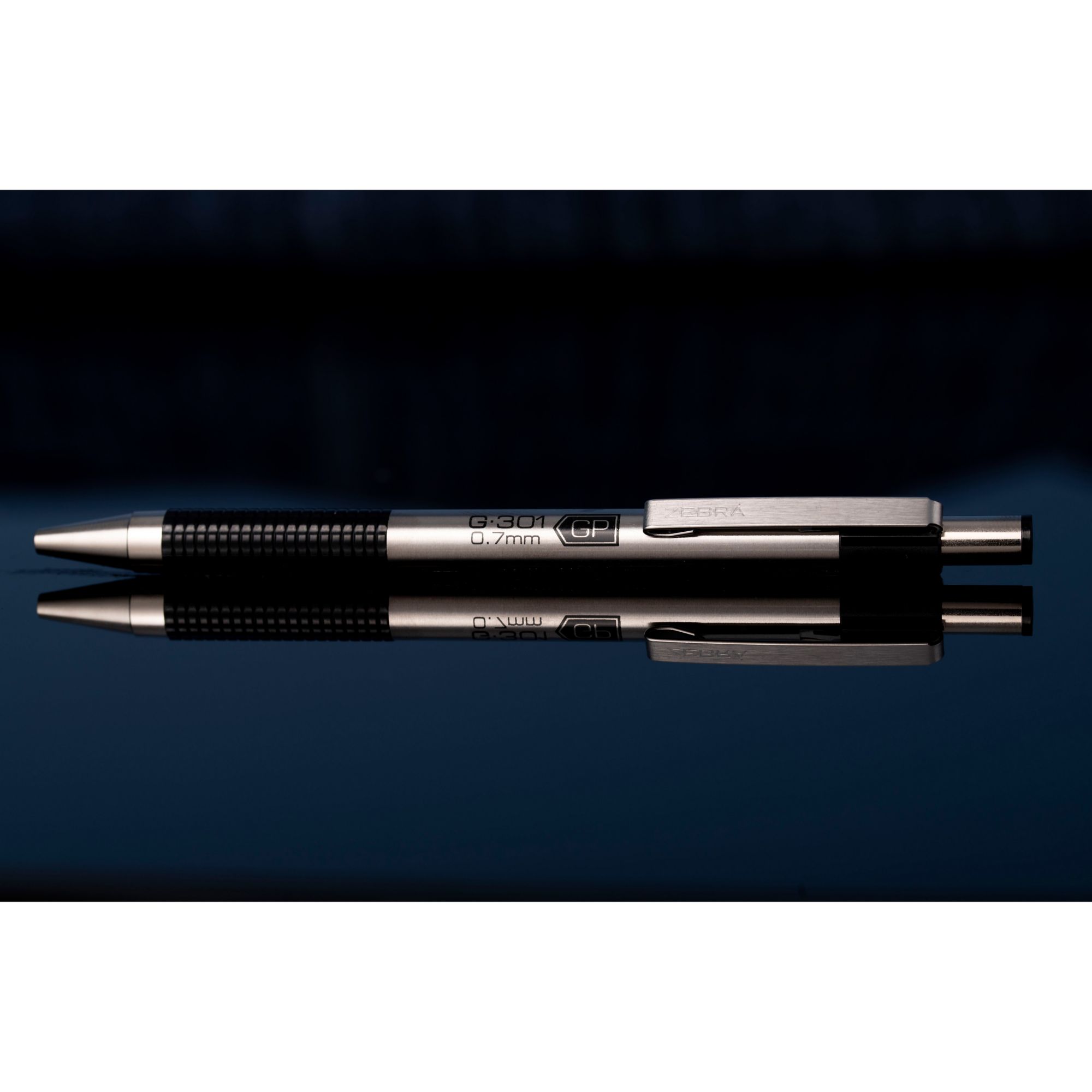 Zebra F-301 1.6mm Retractable Ballpoint Pens - Black Ink