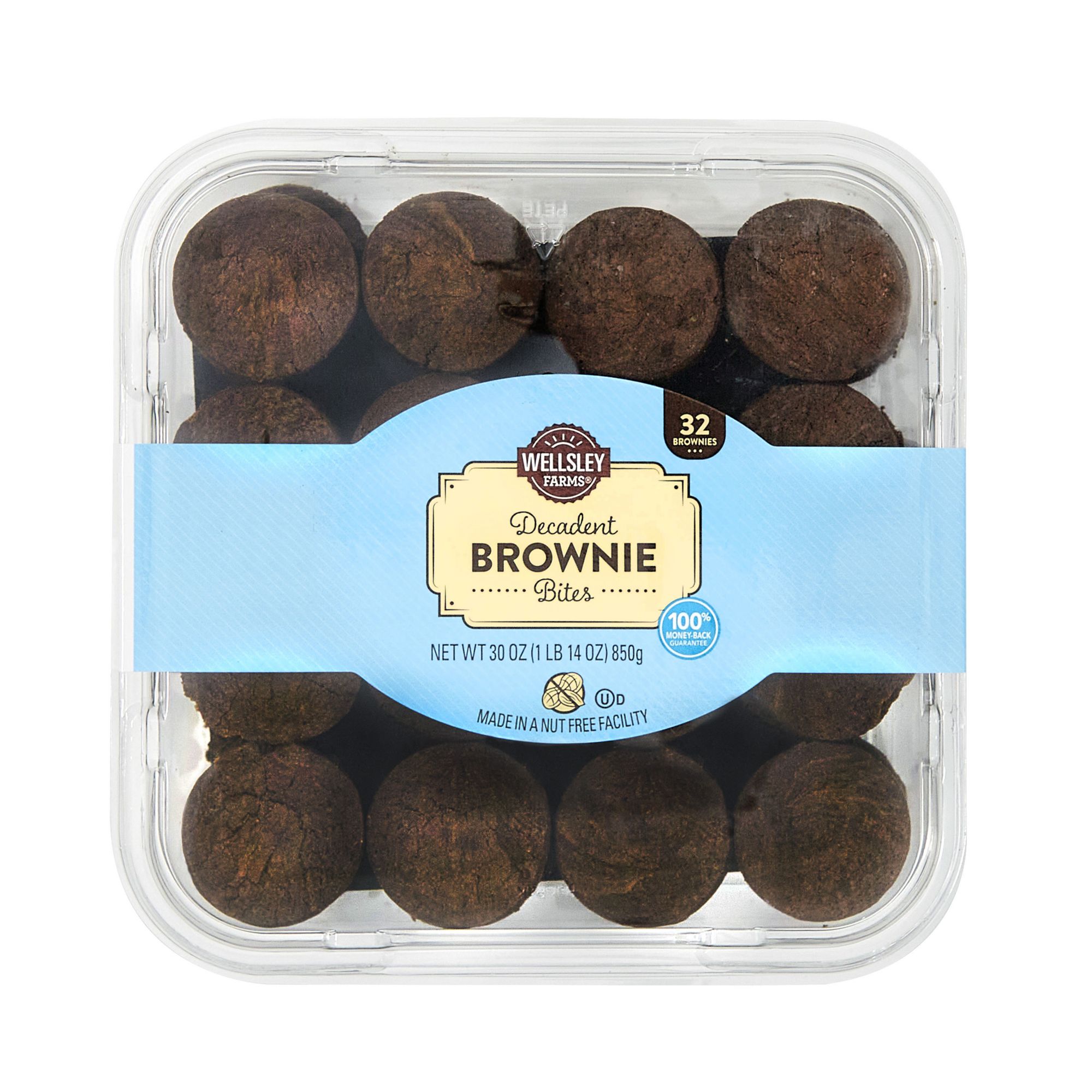 Wellsley Farms Brownie Bites, 32 ct. | BJ's Wholesale Club