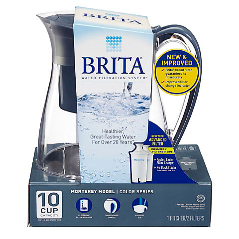 Brita Monterey Pitcher System Plus 2 Advance Brita Filters