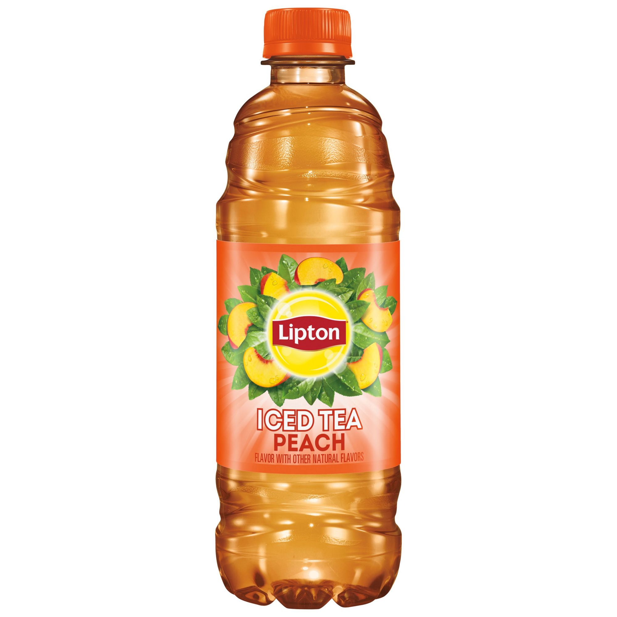 Lipton Peach Iced Black Tea Plastic Bottle 16.9 fl oz 24 Pack