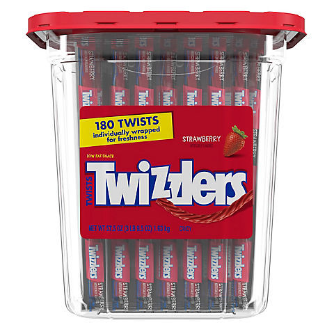 Twizzlers Strawberry Twists, 180 ct.
