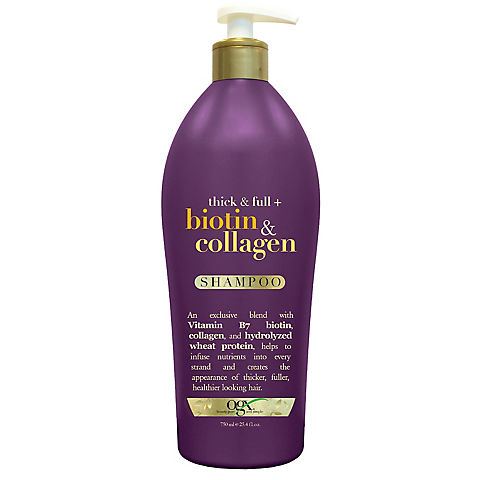 OGX Thick & Full Biotin & Collagen Shampoo, 25.4 oz.