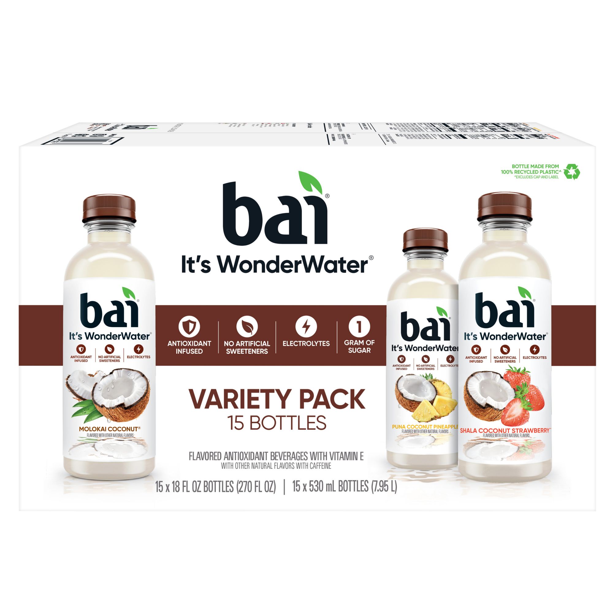 Bai Antioxidant Infusion Cocofusions | BJ's Wholesale Club