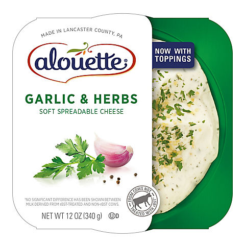 Alouette Garlic and Herb Spread, 12 oz.