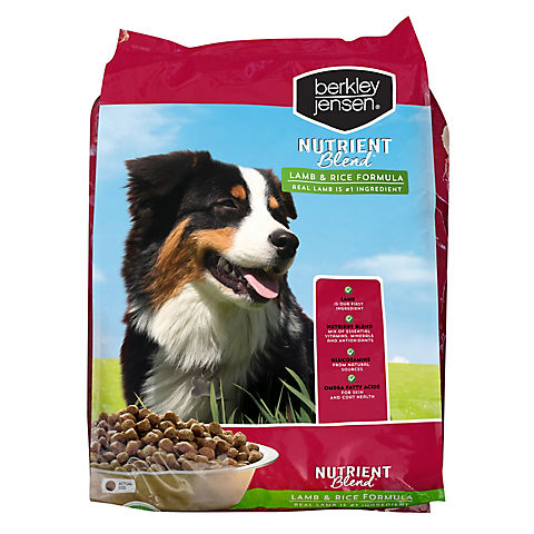 Berkley Jensen Nutrient Blend Lamb and Rice Dry Dog Food, 44 lbs.