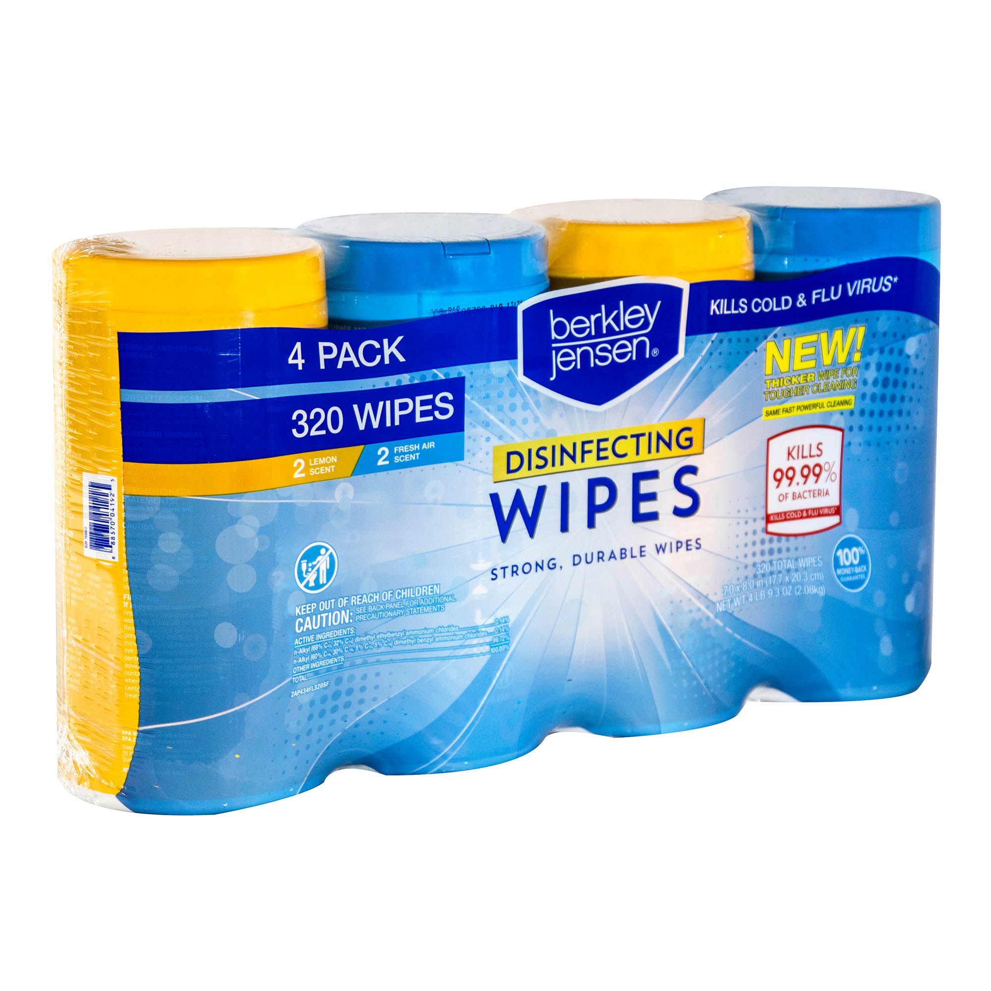 Wipe Out! 80-Pack 80-Count Floral Hand Sanitizer Wipes at